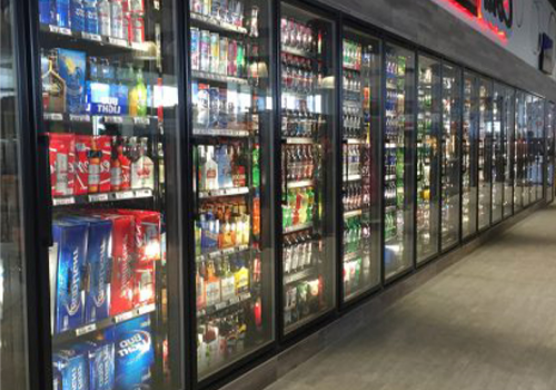 Custom refrigeration installed by C-plus in Blair, Nebraska